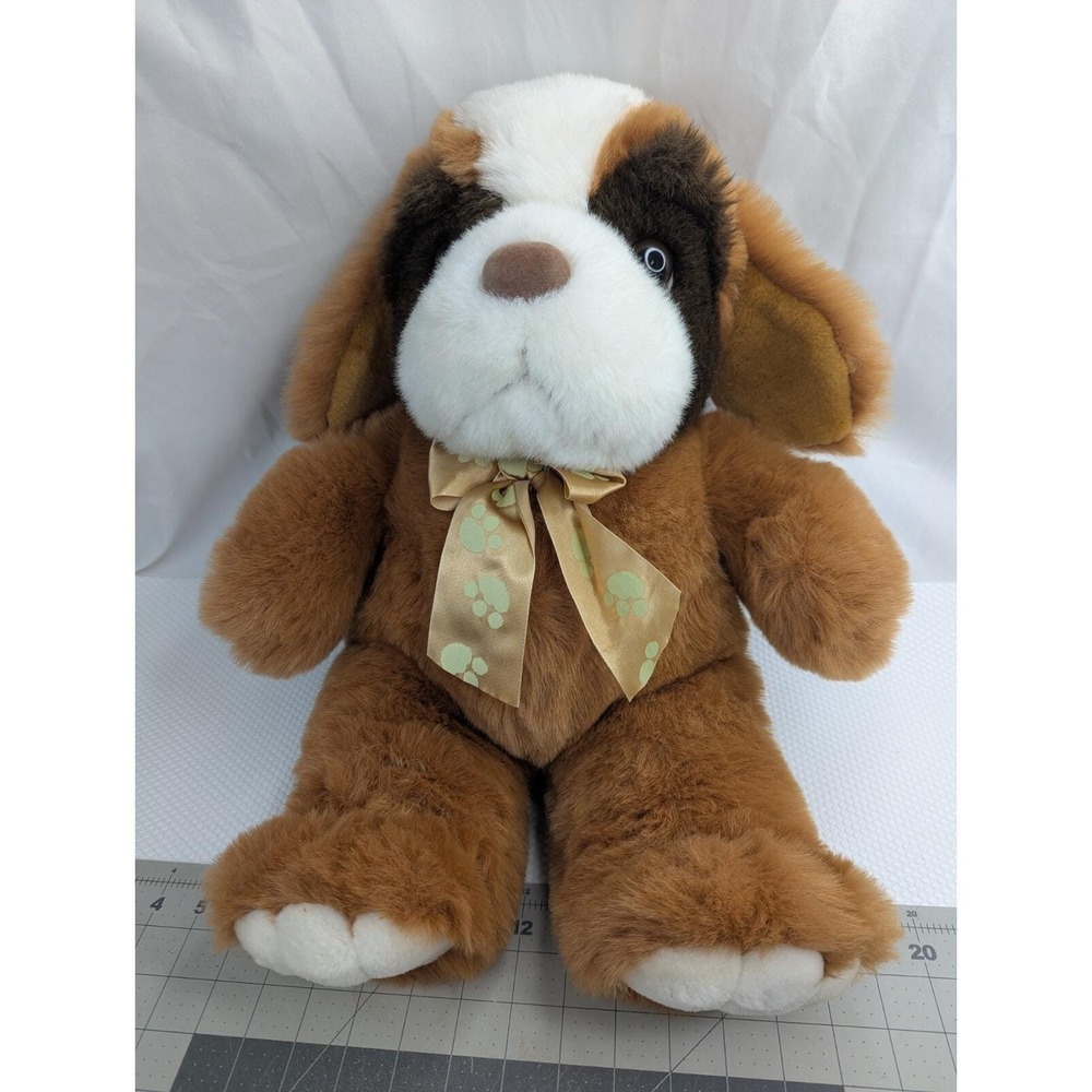 St Bernard Dog Plush Puppy Brown 20 Inch MTY International Stuffed Animal‎ Toy